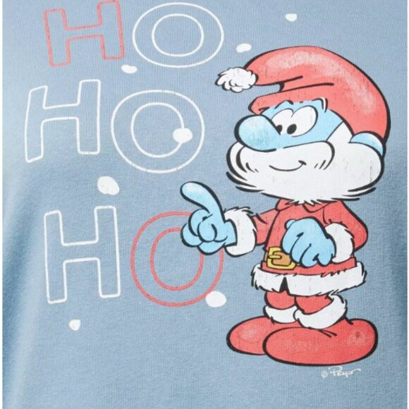 The Smurfs Classic Fit Cozy Fleece Hoodie - Picture 2 of 4
